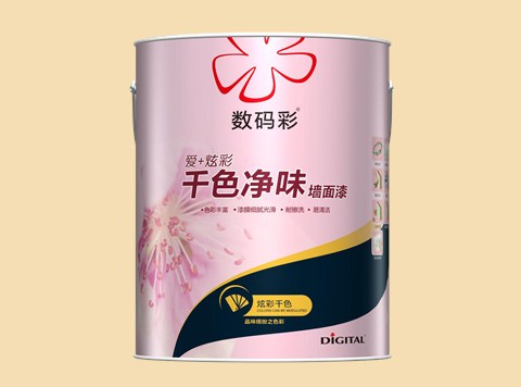 爱+炫彩千色净味墙面漆