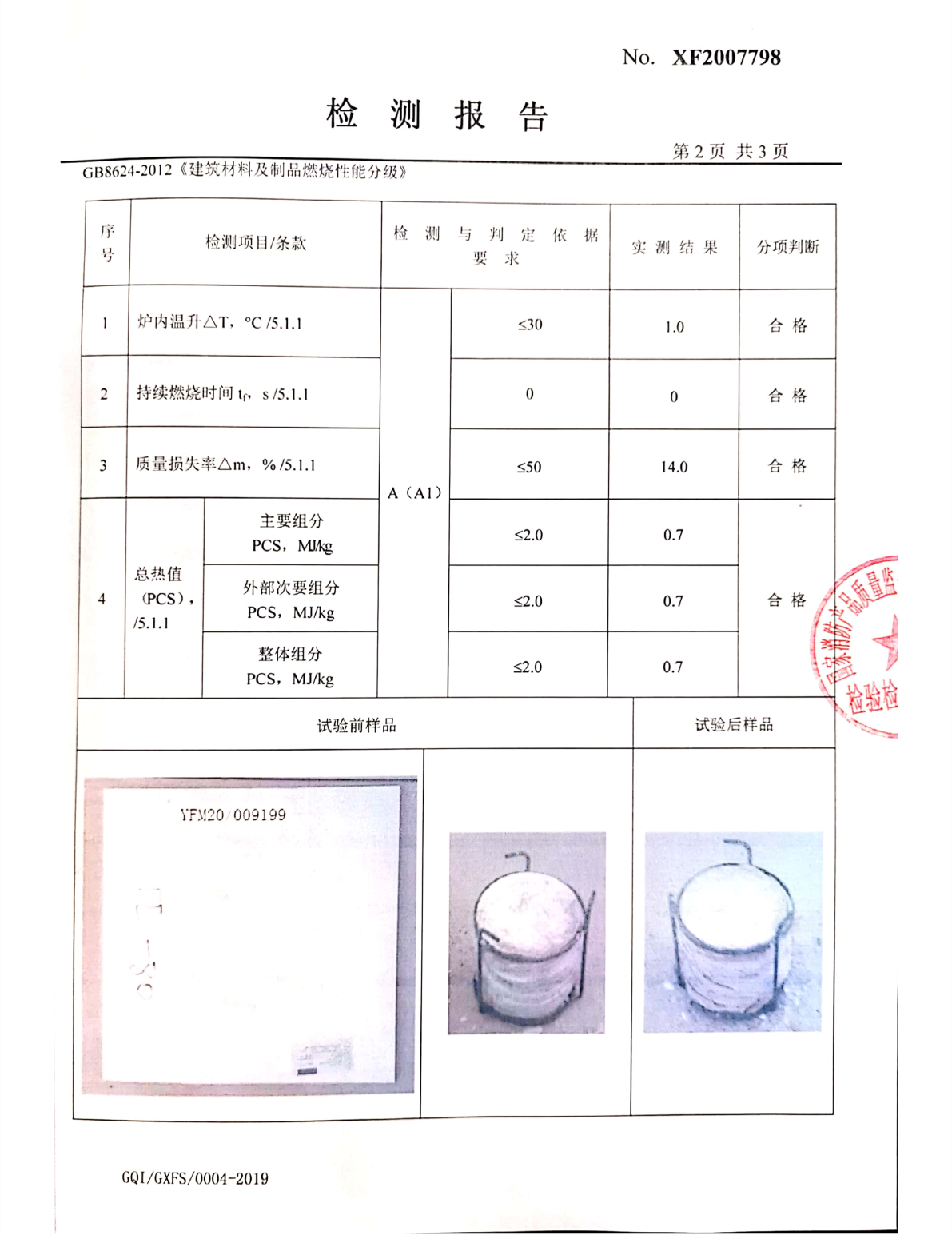 纯无机涂料检测报告_3